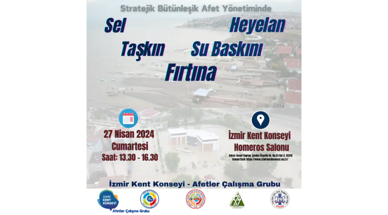 Sempozyum: İzmir'in Bekleyen Meteorolojik ve Hidrolojik Afet Riskleri