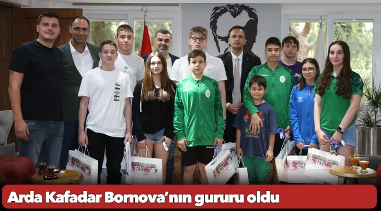 Arda Kafadar Bornova’nın gururu oldu
