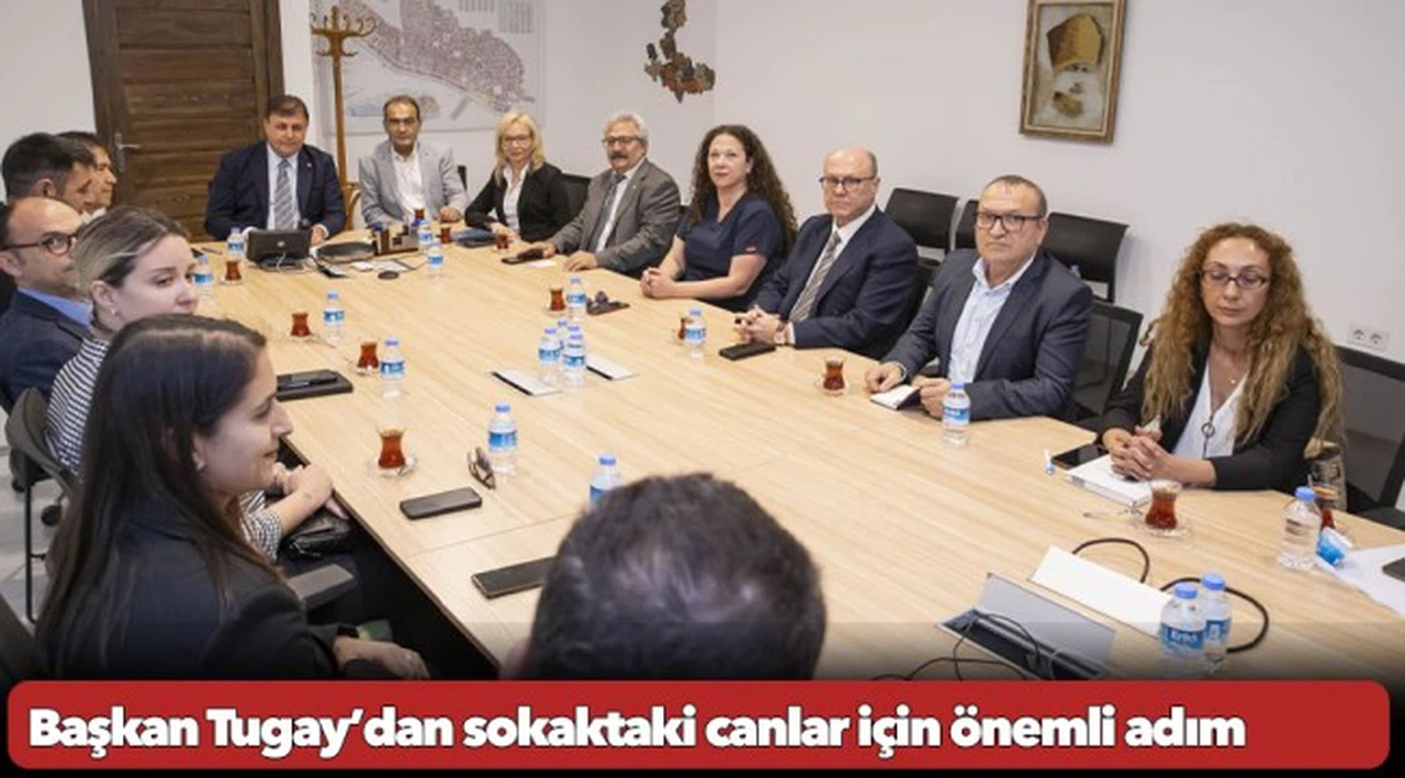 Başkan Tugay’dan sokaktaki canlar için önemli adım