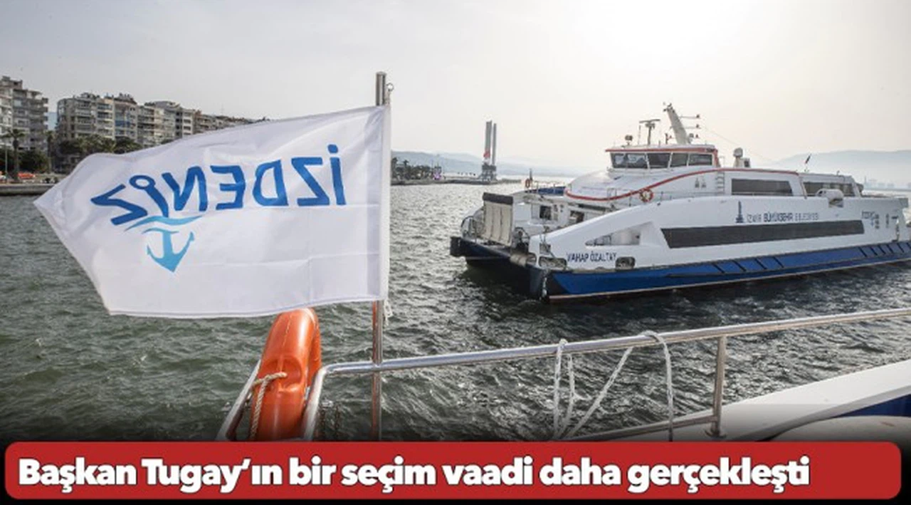 Başkan Tugay’ın bir seçim vaadi daha gerçekleşti
