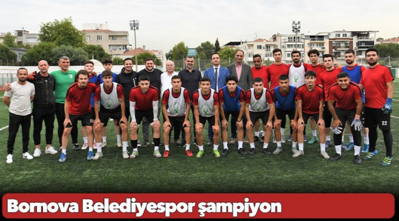 Bornova Belediyespor şampiyon