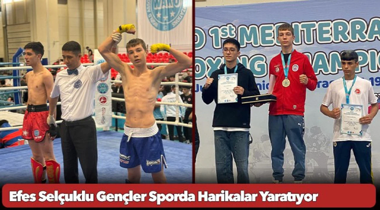 Efes Selçuklu Gençler Sporda Harikalar Yaratıyor