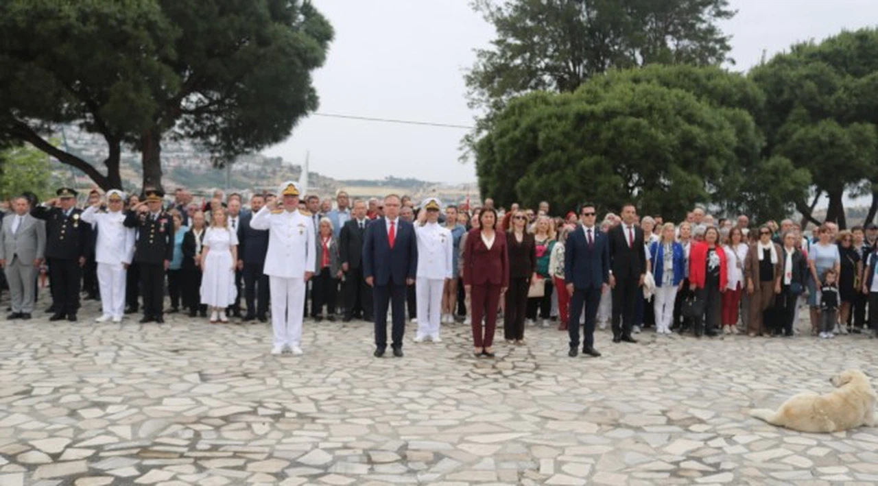 Foça'da 19 Mayıs coşkuyla kutlandı