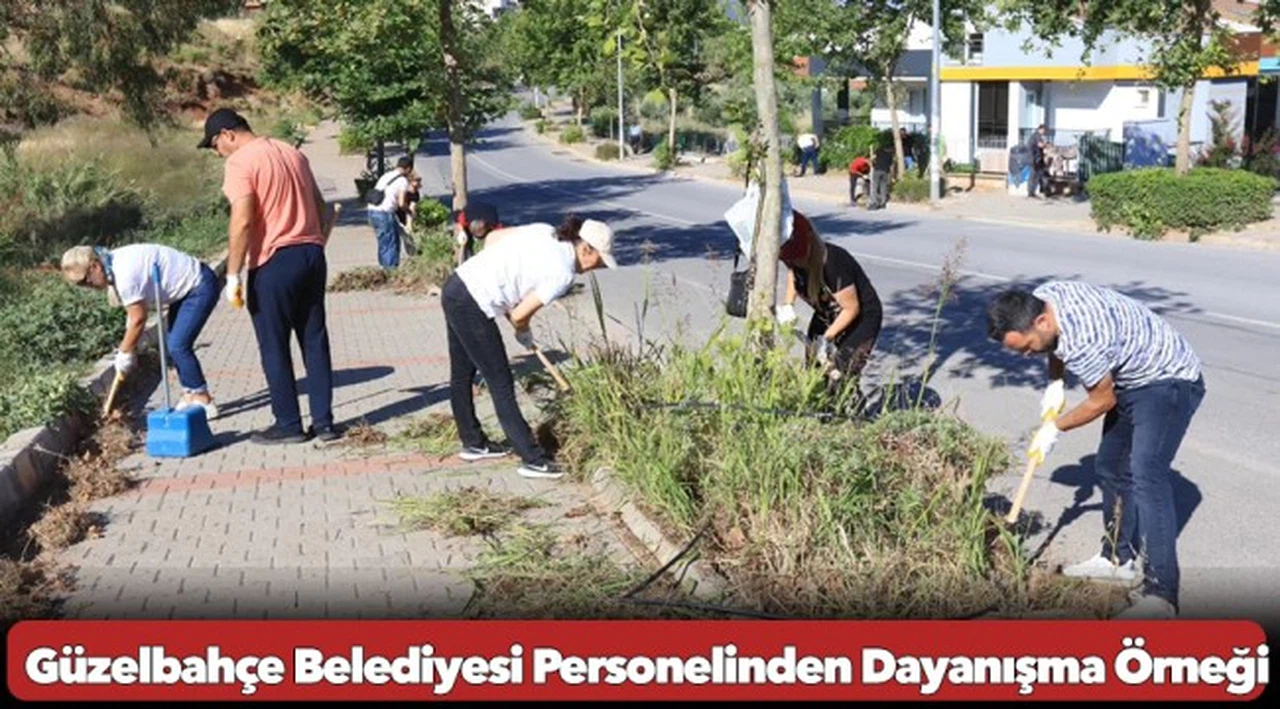 Güzelbahçe Belediyesi Personelinden Dayanışma Örneği