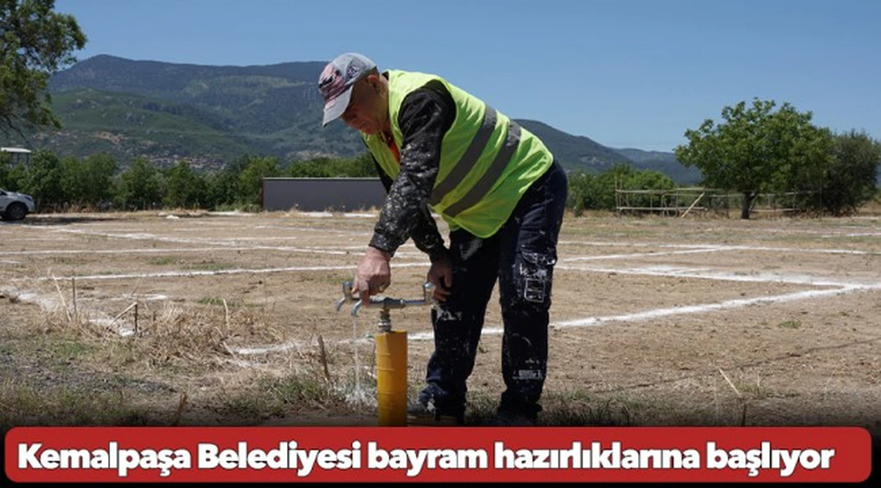 Kemalpaşa Belediyesi bayram hazırlıklarına başlıyor