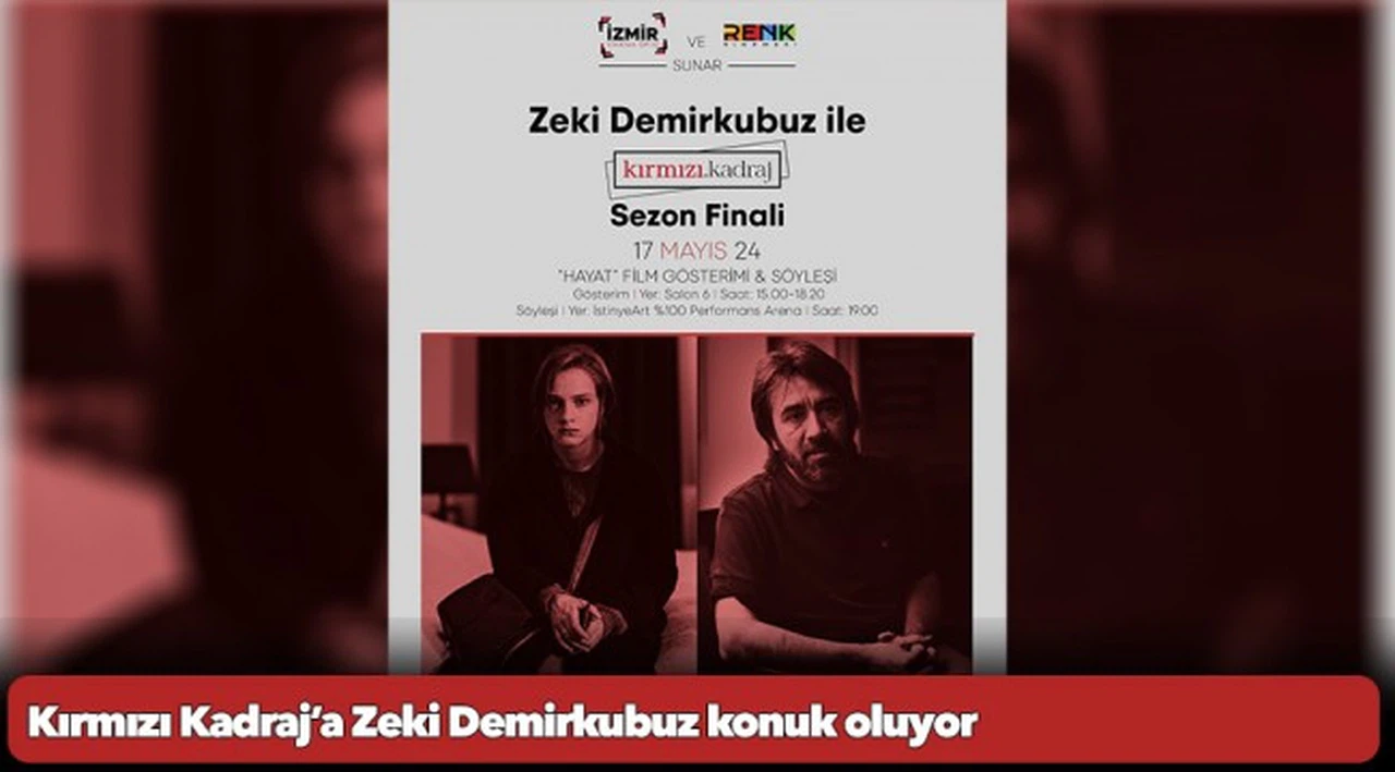 Kırmızı Kadraj’a Zeki Demirkubuz konuk oluyor