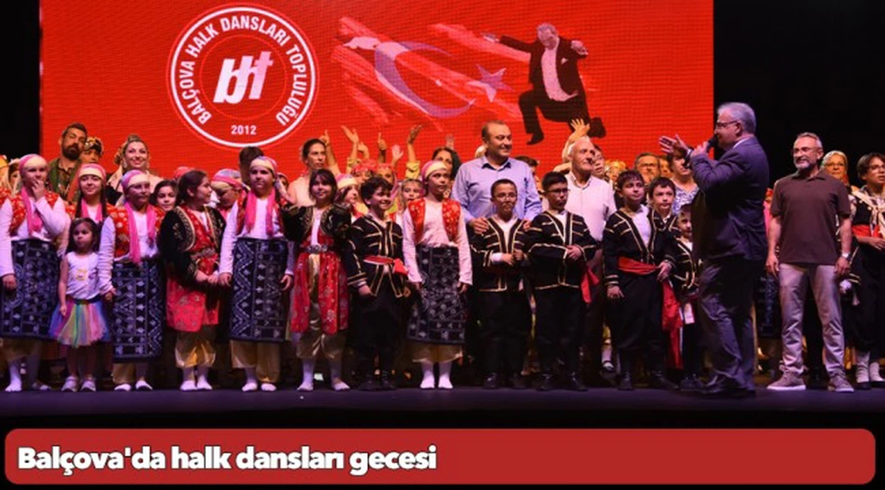 Balçova'da halk dansları gecesi