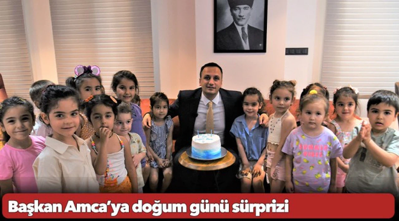 Başkan Amca’ya doğum günü sürprizi
