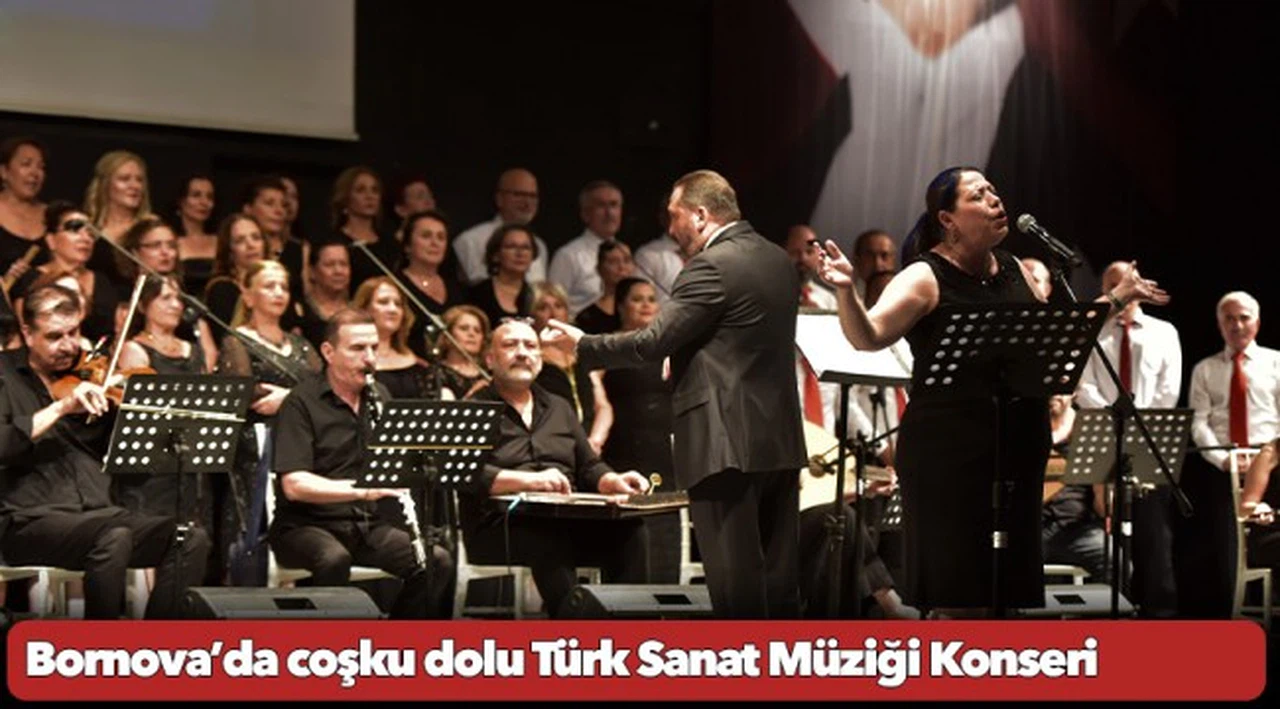 Bornova’da coşku dolu Türk Sanat Müziği Konseri