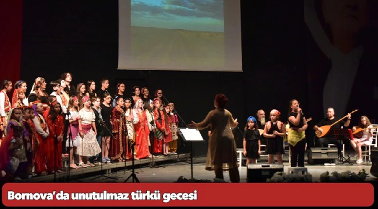 Bornova’da unutulmaz türkü gecesi