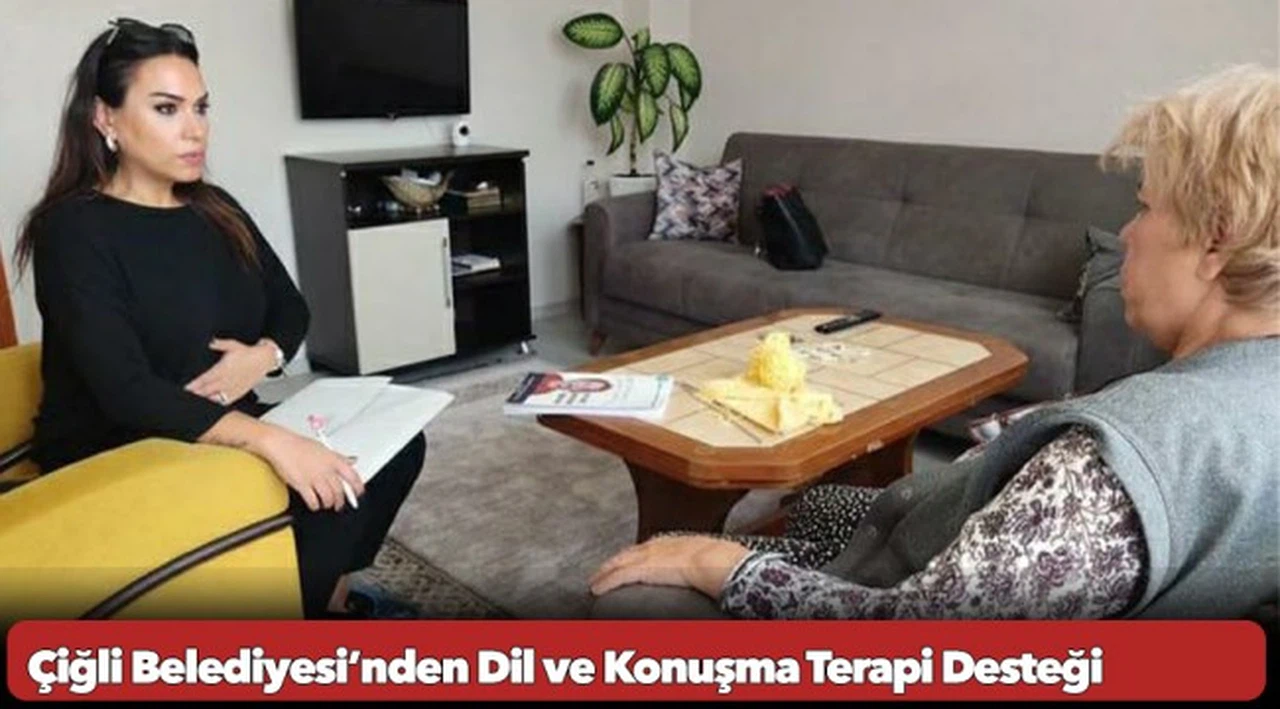 Çiğli Belediyesi’nden Dil ve Konuşma Terapi Desteği