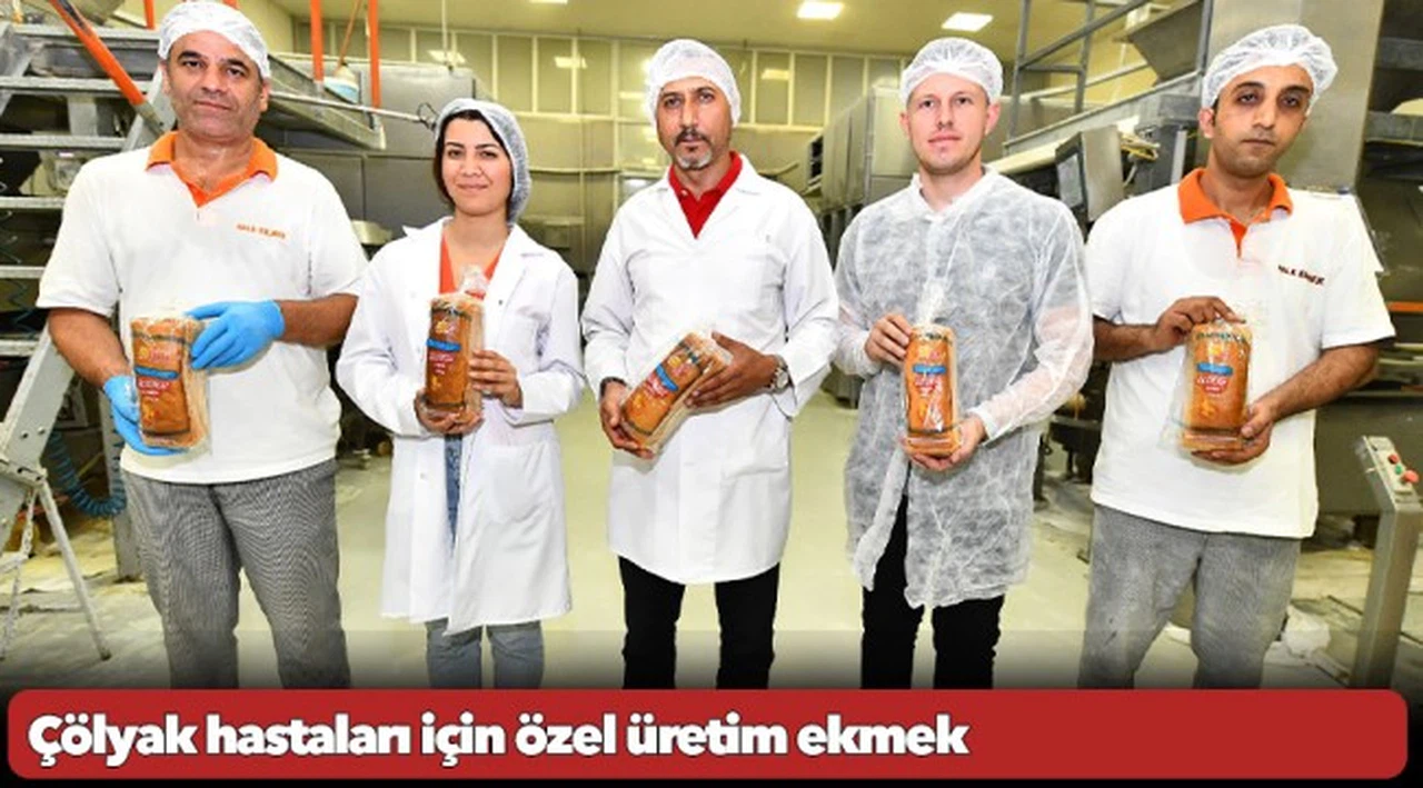 Çölyak hastaları için özel üretim ekmek