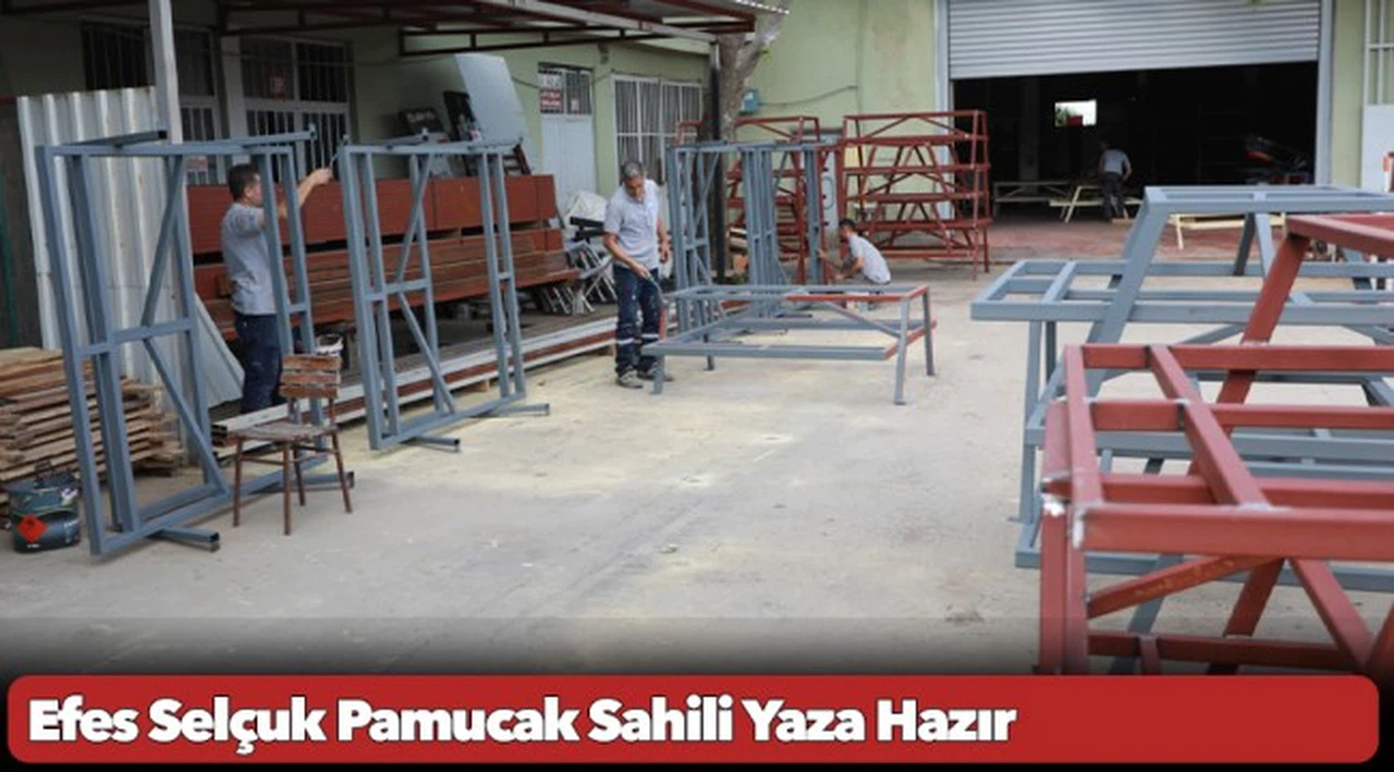 Efes Selçuk Pamucak Sahili Yaza Hazır