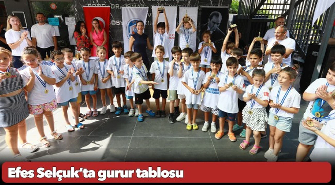 Efes Selçuk’ta Gurur Tablosu: Efes'in Çocukları Satranç Turnuvası Tamamlandı
