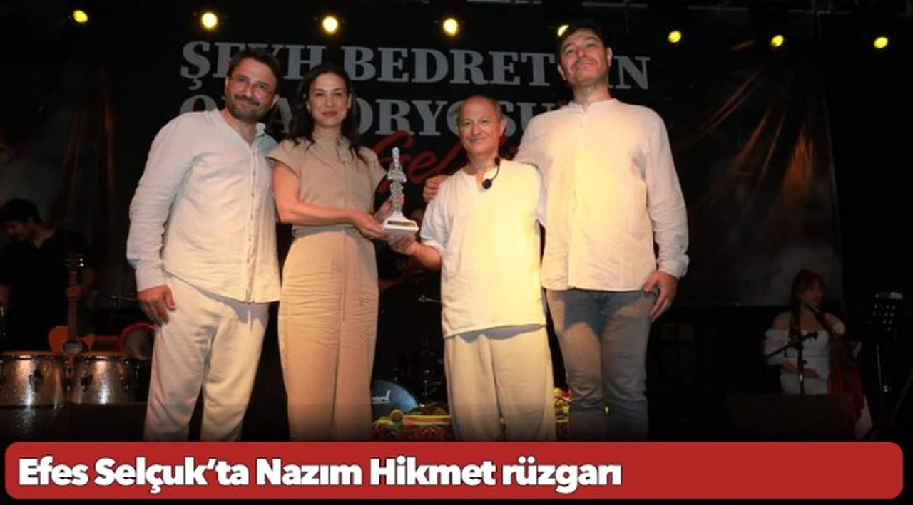 Efes Selçuk’ta Nazım Hikmet rüzgarı