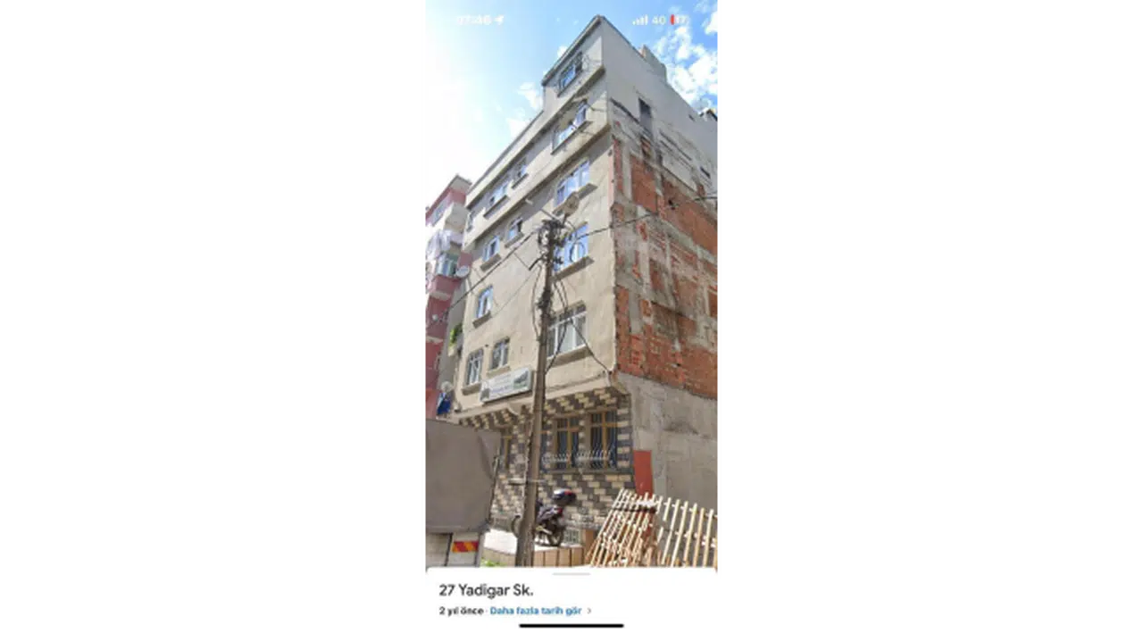 İstanbul Bahçelievler'de 7 katlı bina kısmen çöktü