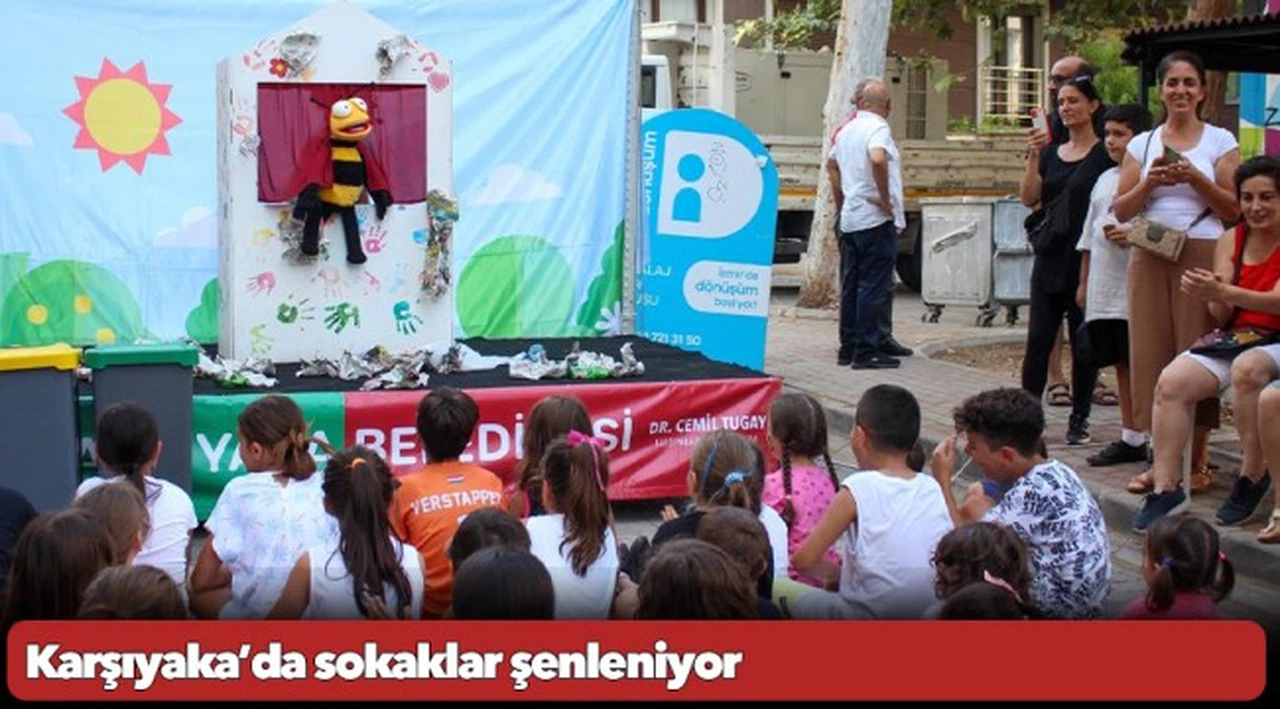 Karşıyaka’da sokaklar şenleniyor