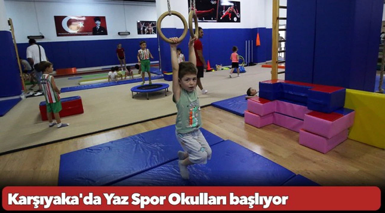 Karşıyaka'da Yaz Spor Okulları başlıyor