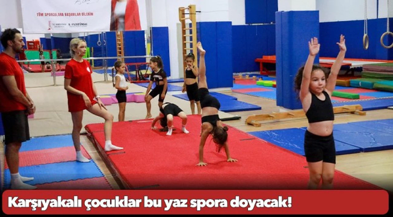 Karşıyakalı çocuklar bu yaz spora doyacak!