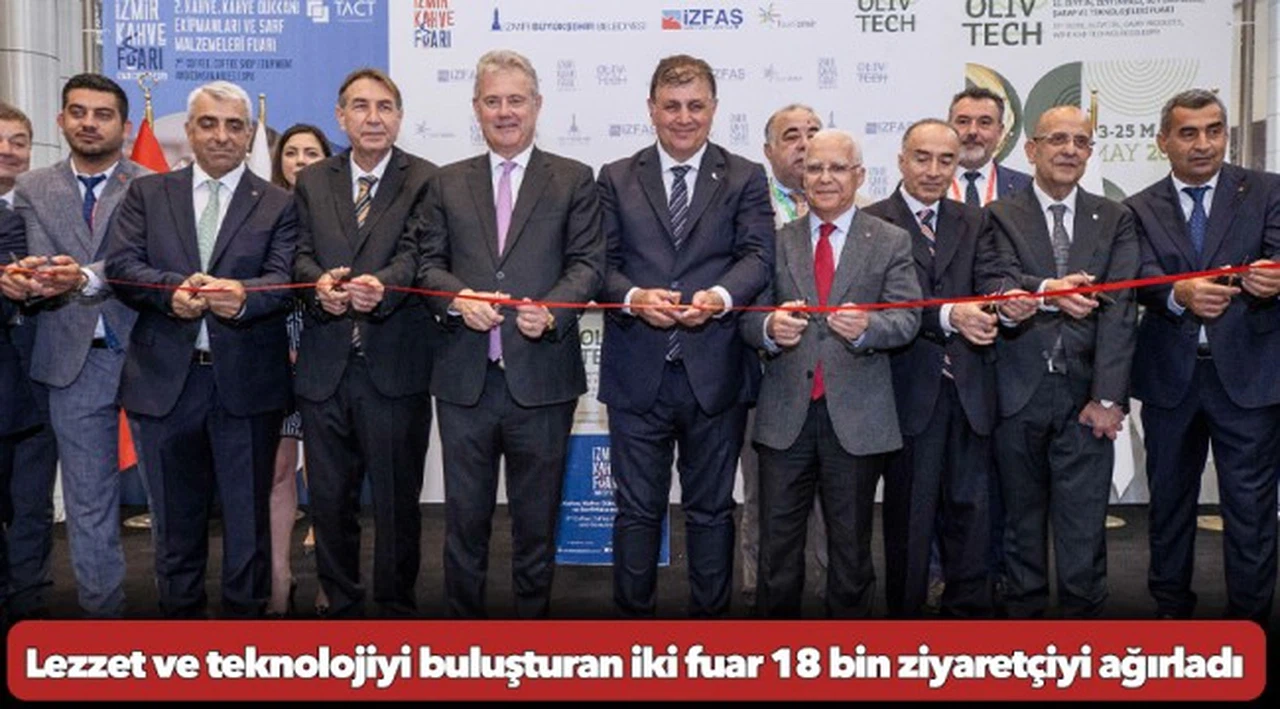Lezzet ve teknolojiyi buluşturan iki fuar 18 bin ziyaretçiyi ağırladı