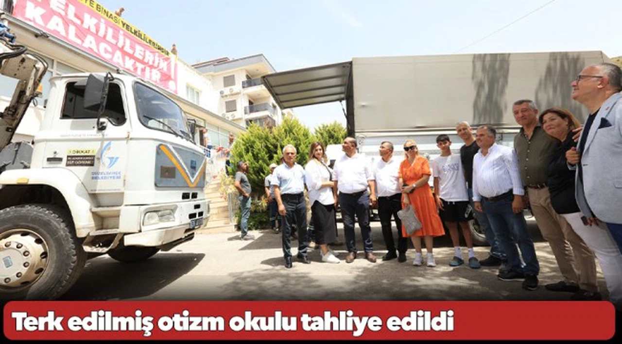 Terk edilmiş otizm okulu tahliye edildi
