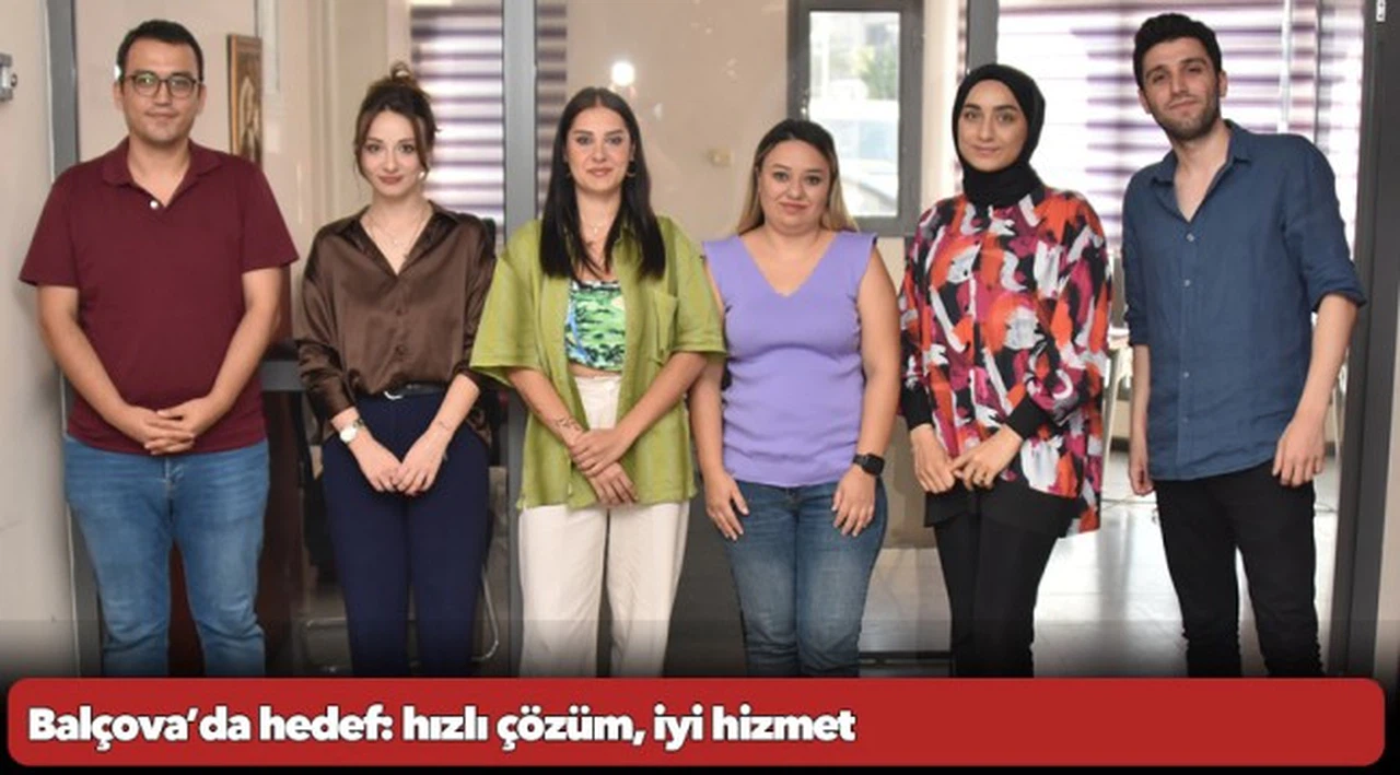 Balçova’da hedef: hızlı çözüm, iyi hizmet