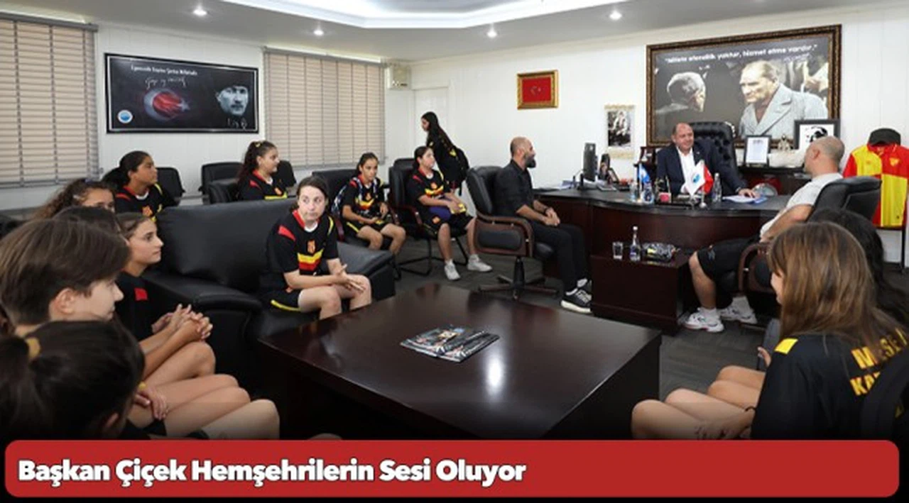 Başkan Çiçek Hemşehrilerin Sesi Oluyor