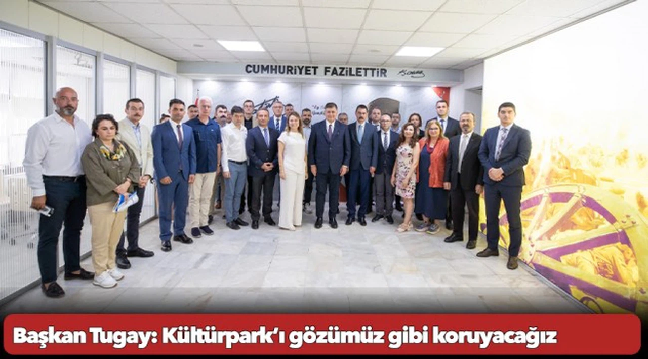 Başkan Tugay: Kültürpark’ı gözümüz gibi koruyacağız