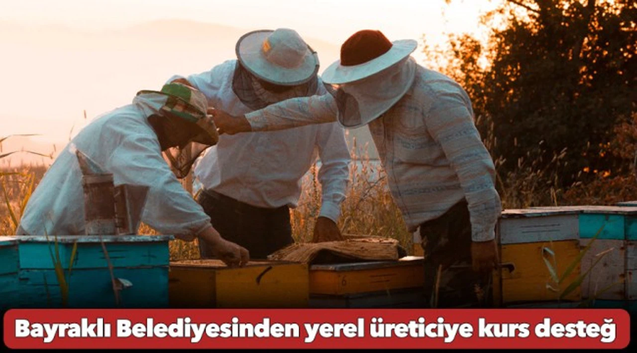 Bayraklı Belediyesinden yerel üreticiye kurs desteği