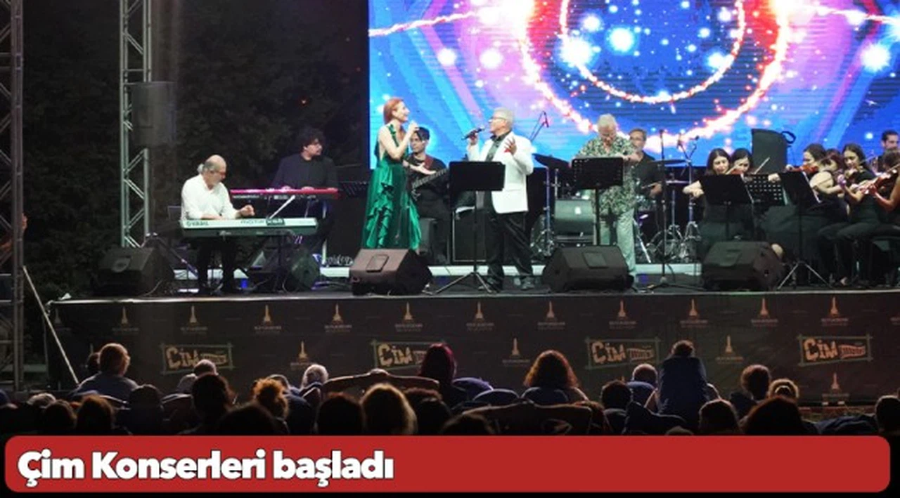Çim Konserleri başladı