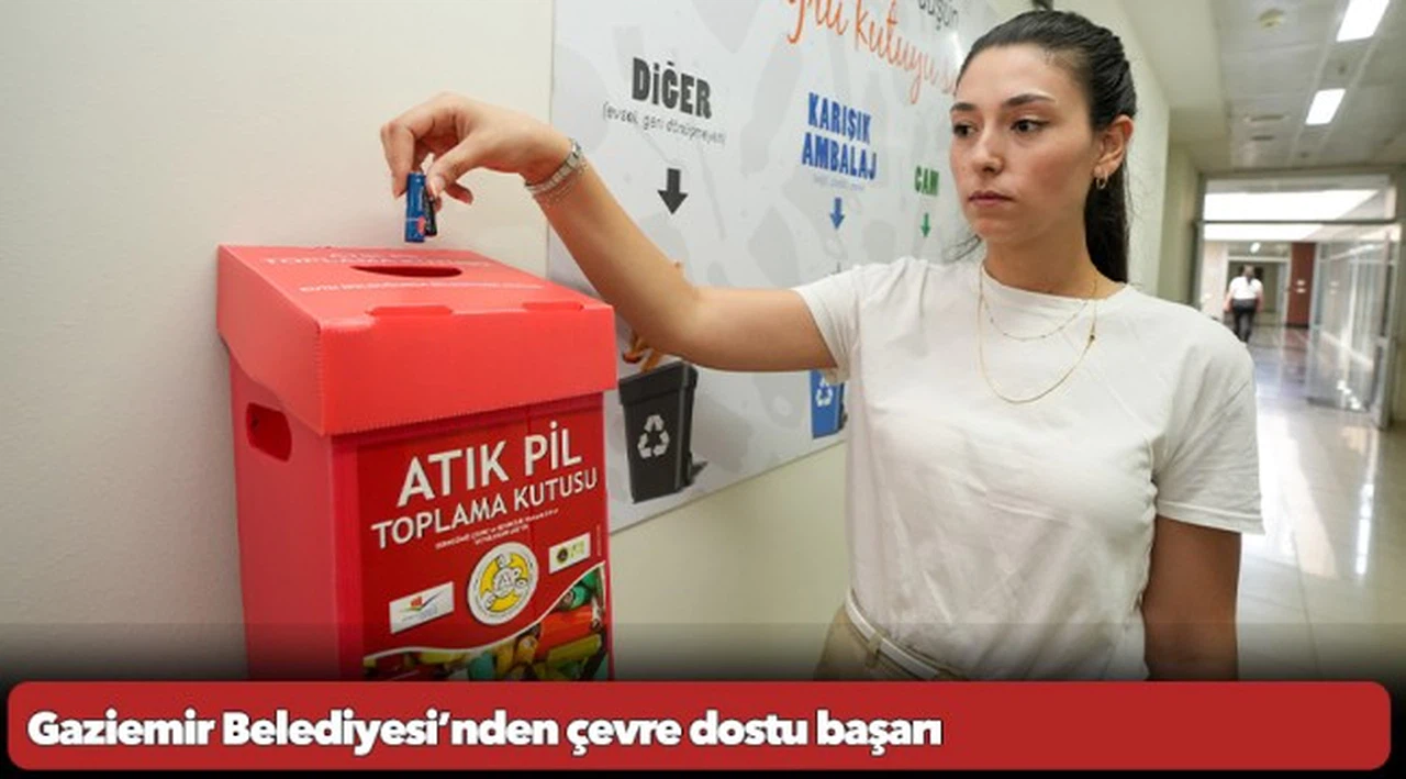 Gaziemir Belediyesi’nden çevre dostu başarı