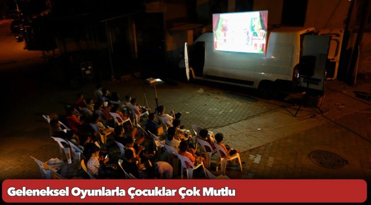 Geleneksel Oyunlarla Çocuklar Çok Mutlu