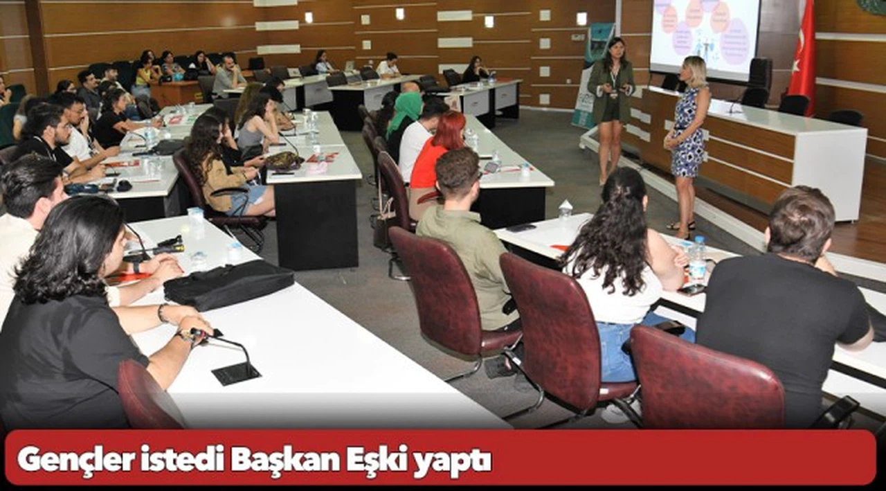 Gençler istedi Başkan Eşki yaptı