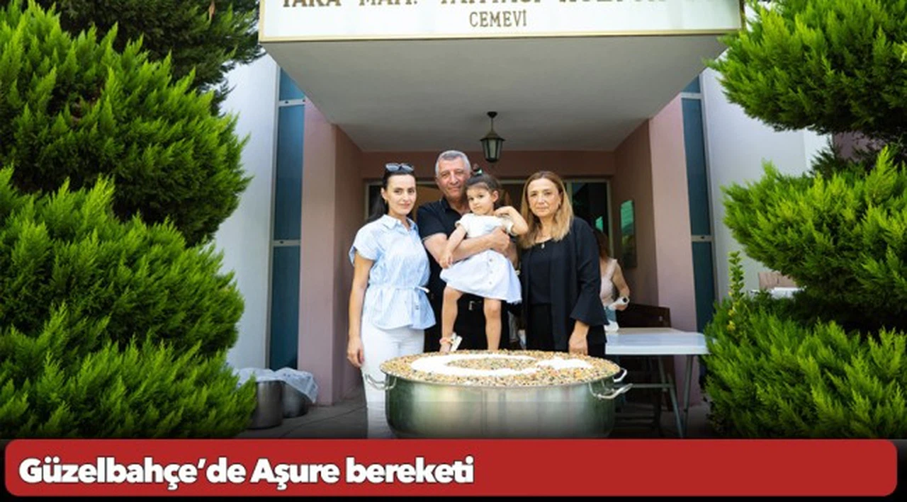 Güzelbahçe’de Aşure bereketi