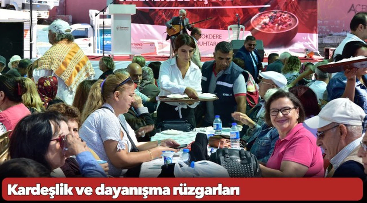 Kardeşlik ve dayanışma rüzgarları