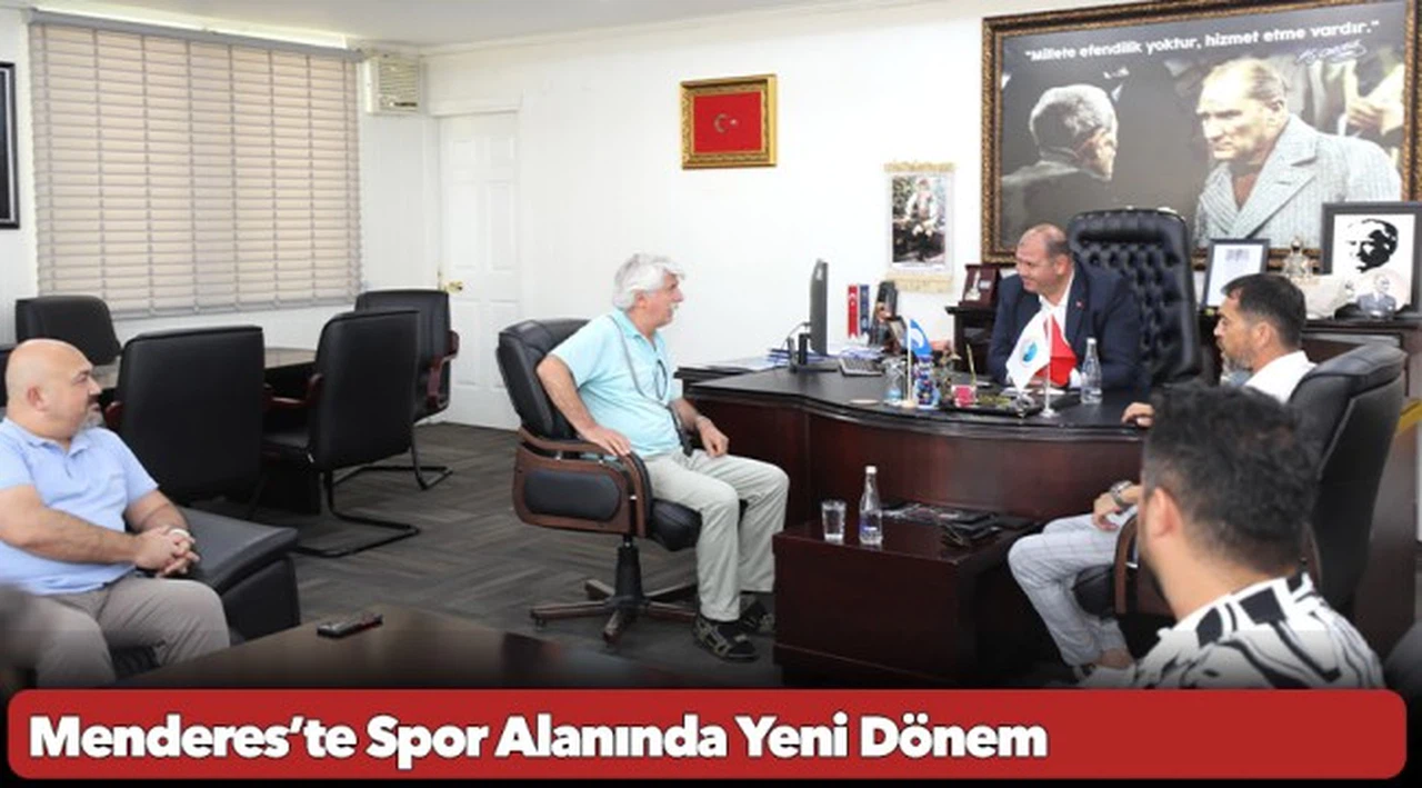 Menderes’te Spor Alanında Yeni Dönem