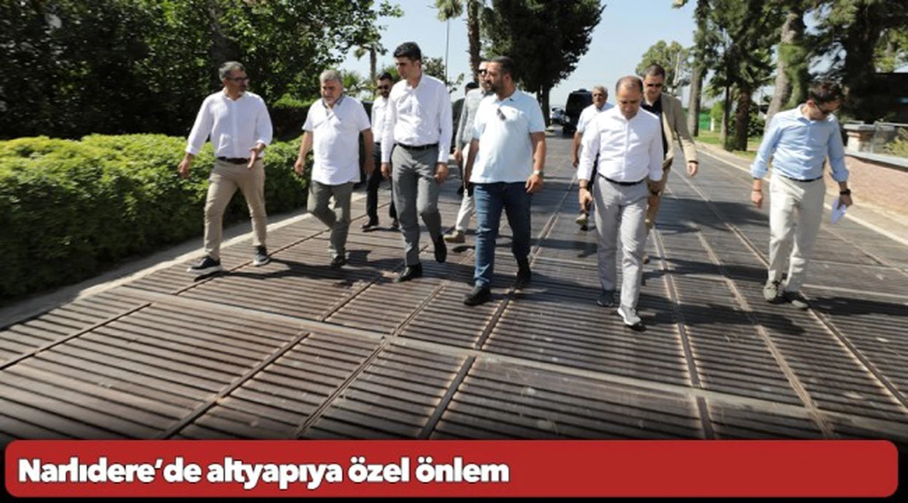 Narlıdere’de altyapıya özel önlem