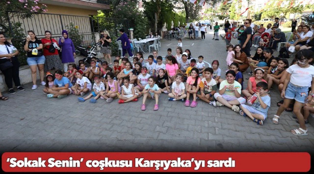 ‘Sokak Senin’ coşkusu Karşıyaka’yı sardı
