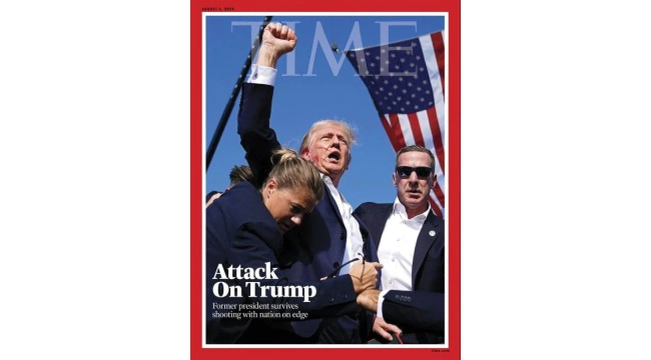 Time dergisinden dikkat çeken ' Donald Trump' kapağı