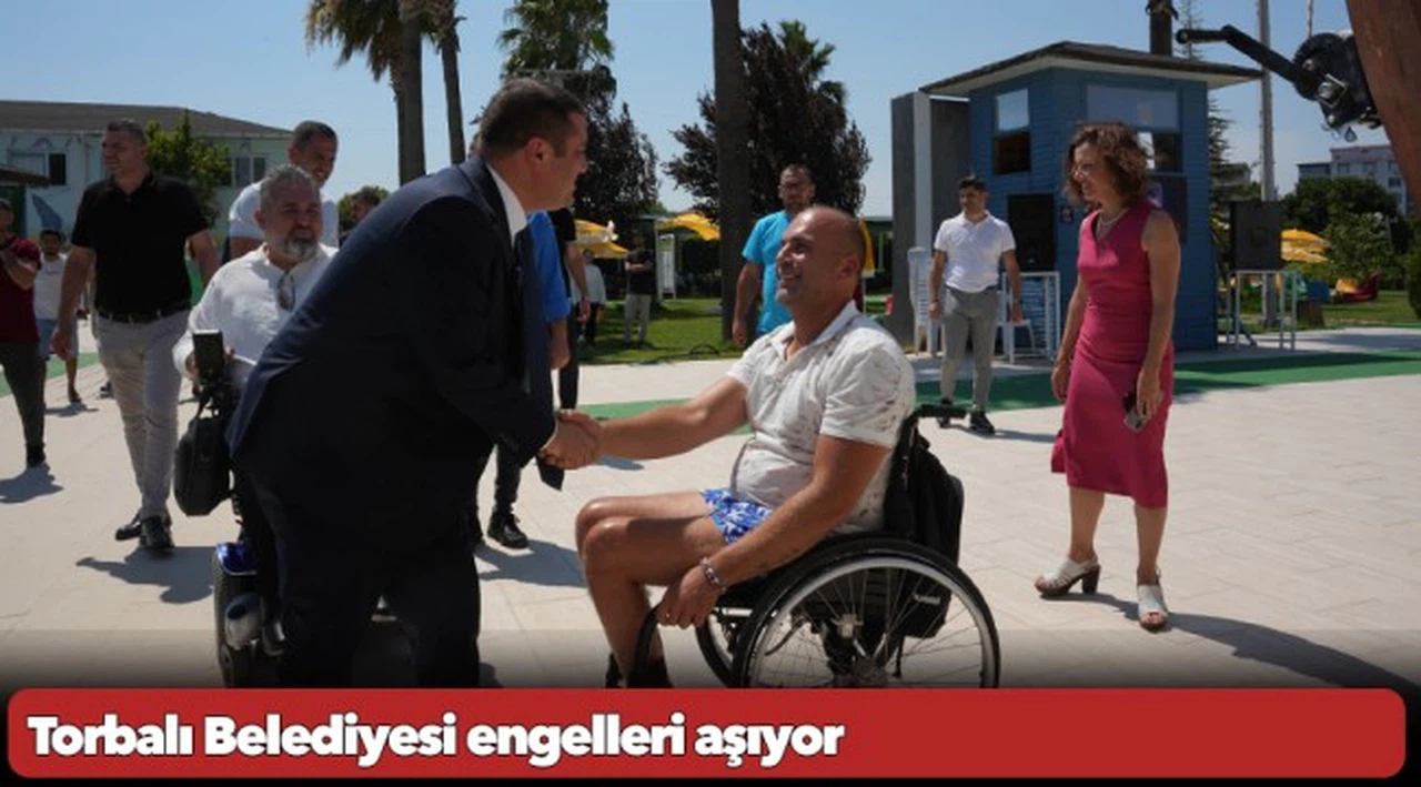 Torbalı Belediyesi engelleri aşıyor