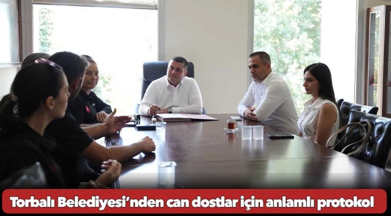 Torbalı Belediyesi’nden can dostlar için anlamlı protokol
