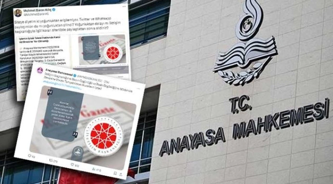 AYM'nin 'yoğunluk' açıklaması sosyal medyada tepki çekti: WhatsApp ve X neden silindi?