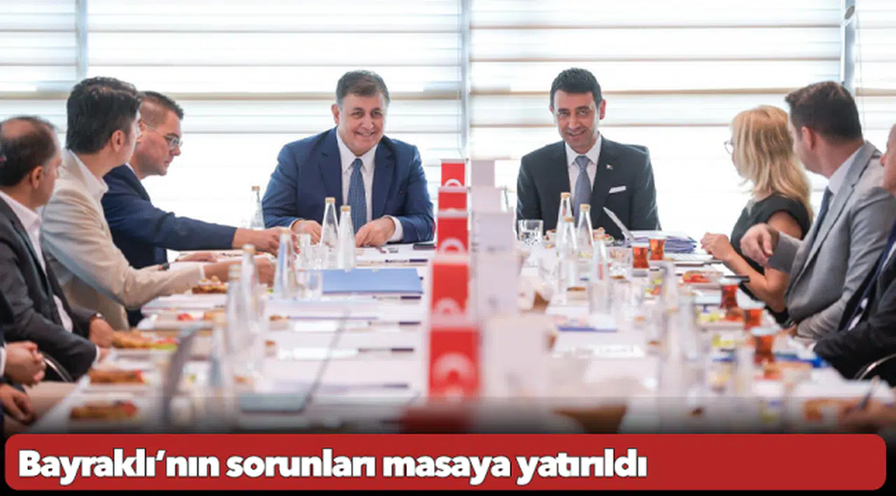 Bayraklı’nın sorunları masaya yatırıldı