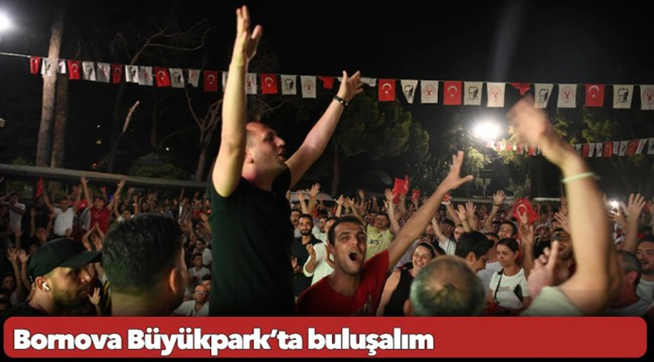 Bornova Büyükpark'ta buluşalım