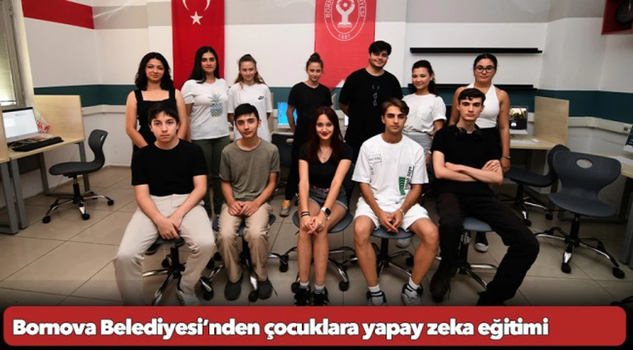 Bornova Belediyesi’nden çocuklara yapay zeka eğitimi