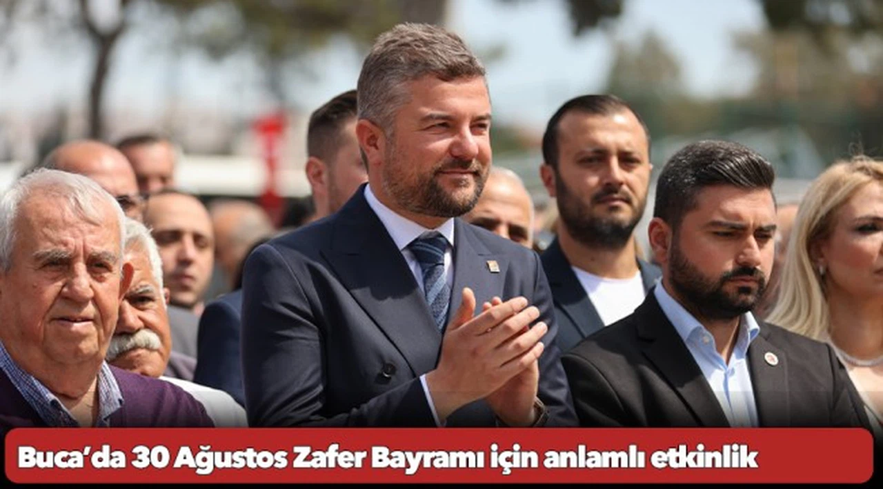 Buca’da 30 Ağustos Zafer Bayramı için anlamlı etkinlik
