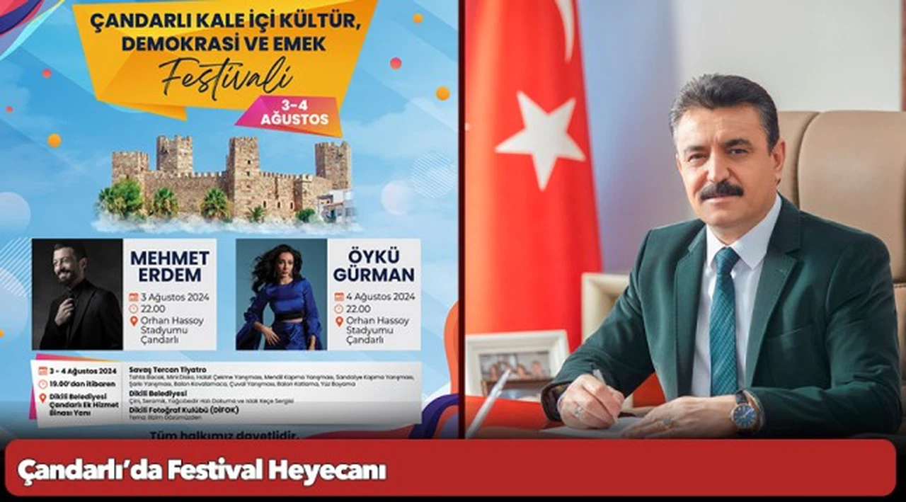 Çandarlı’da Festival Heyecanı