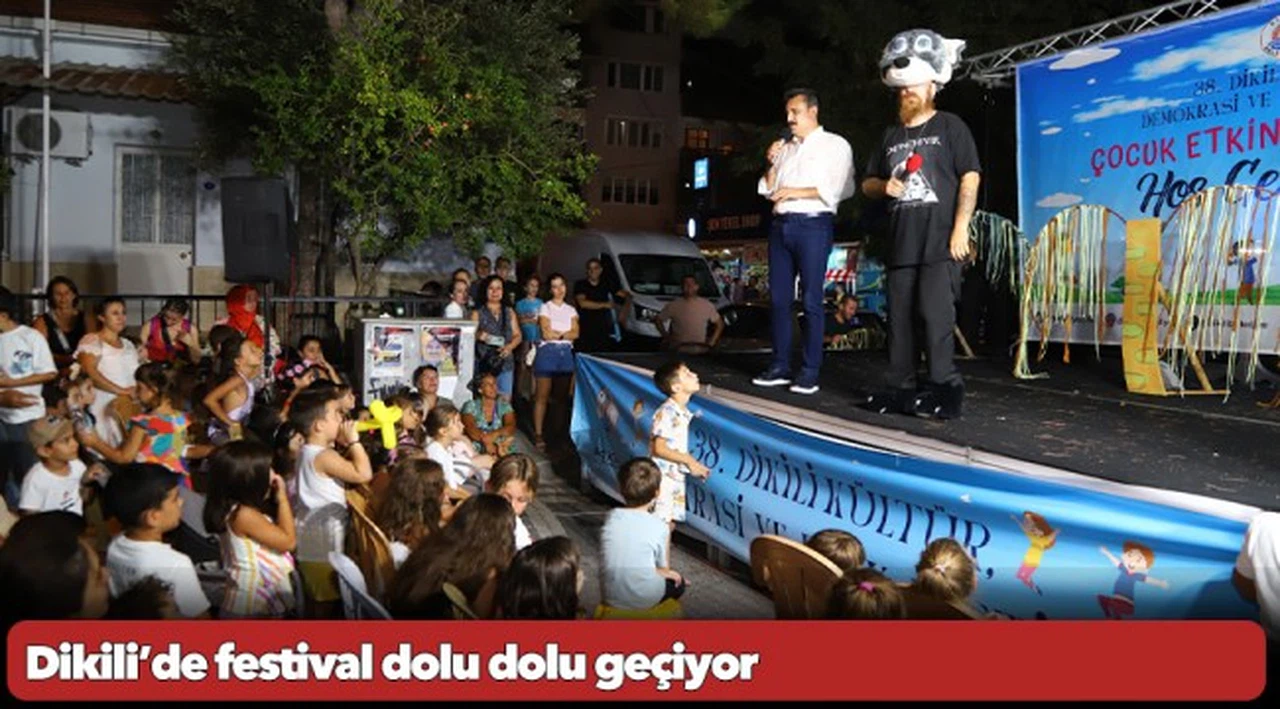 Dikili’de festival dolu dolu geçiyor