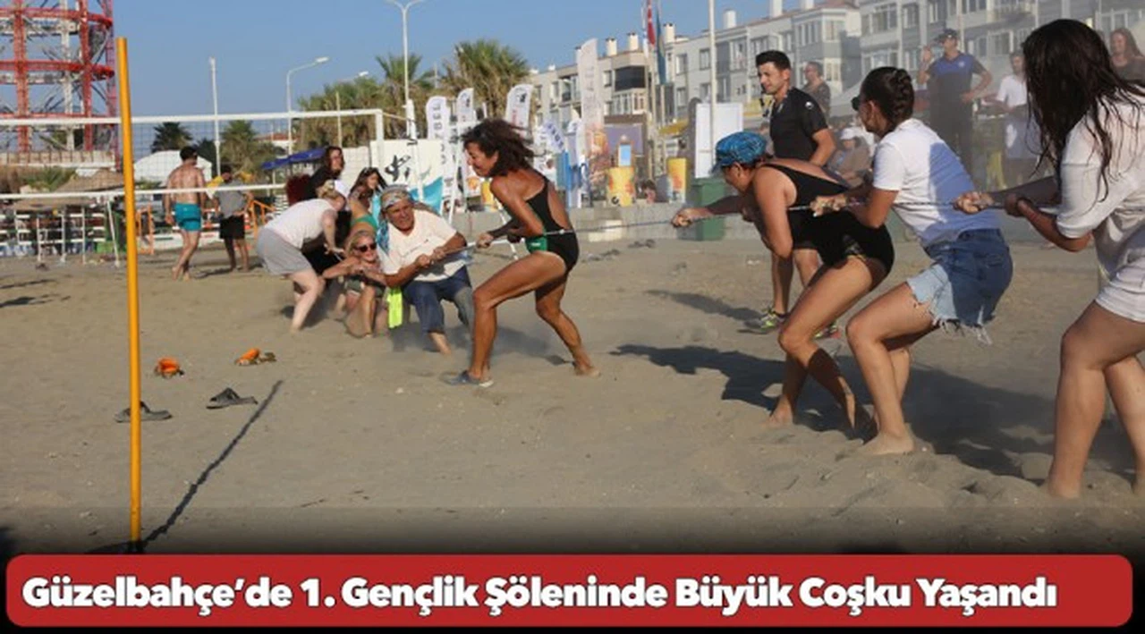 Güzelbahçe’de 1. Gençlik Şöleninde Büyük Coşku Yaşandı