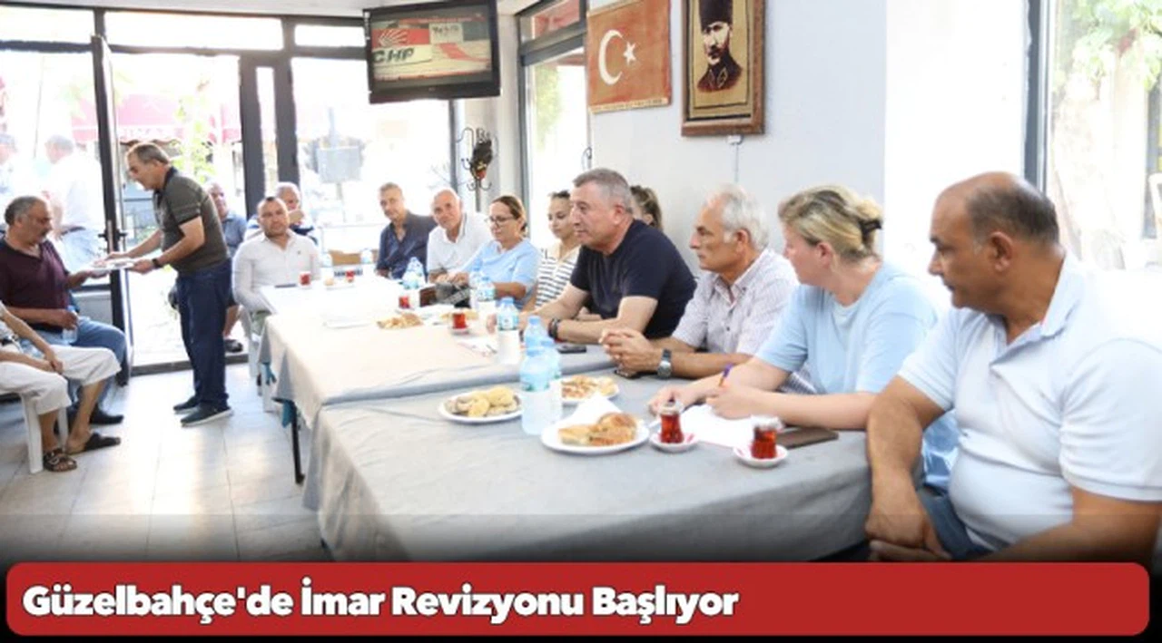 Güzelbahçe'de İmar Revizyonu Başlıyor
